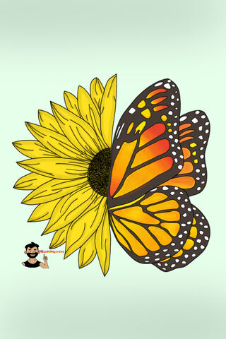 Whispers of Transformation 🌻🦋