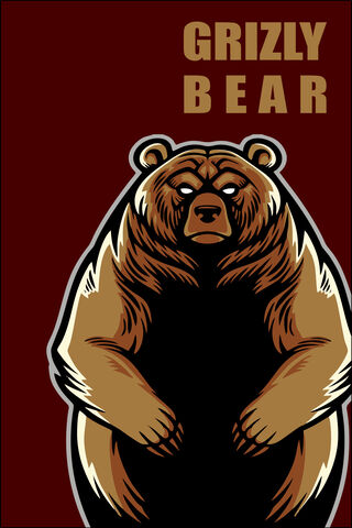 Majestic Grizzly: King of the Wilderness 🐻