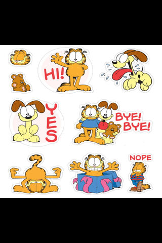 Garfield's Fun Sticker Collection! 🐾😸