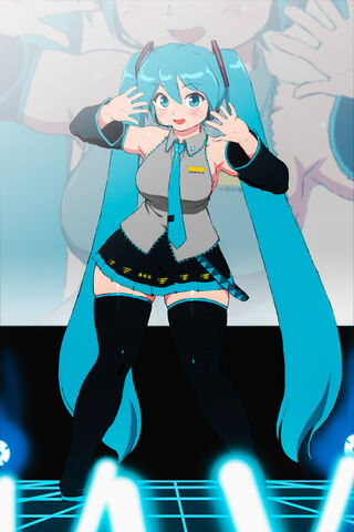 Hatsune Miku: The Virtual Idol Takes the Stage! 🎤✨