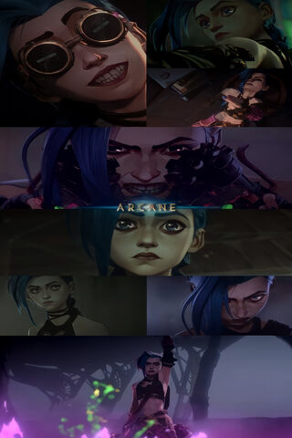 Jinx Arcane (Modelo 2)