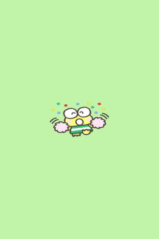 Keroppi's Cheerful Celebration! 🎉🐸
