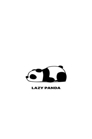 Chillin' with the Lazy Panda 🐼💤