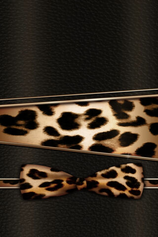 Wild Elegance: The Leopard Ribbon