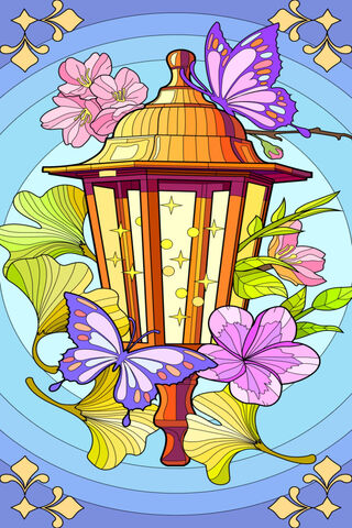 Whimsical Glow: Nature's Embrace