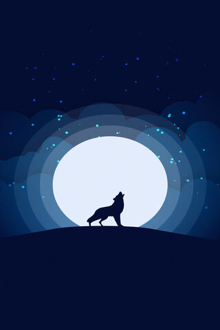 Moonlit Howl: Linh hồn của Lone Wolf 🌕🐺