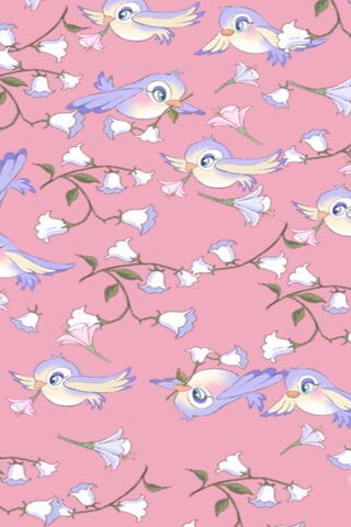 Whimsical Flight of Little Birds 🐦🌸