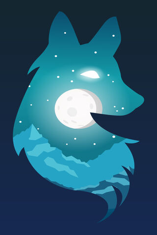 Lunar Howl: The Enchanted Wolf