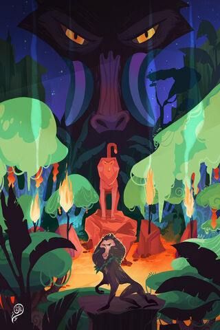 Mystical Jungle Guardians 🌿🦁