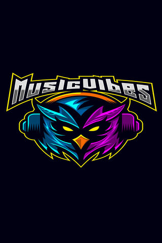 Rhythmic Owl: The Beat of Music Vibes 🎶🦉