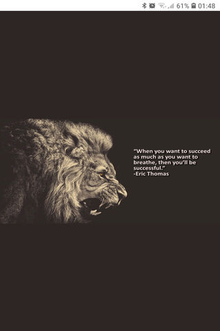 Roar of Determination: The Lion's Call to Success 🦁✨