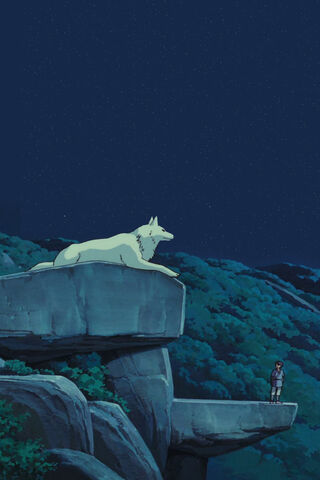 Moro: The Guardian of the Forest 🌌🐺