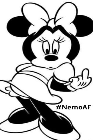 Minnie’s Mischief: A Playful Twist on Nemo! 🐟✨
