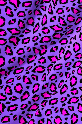 Vibrant Wild Style: Purple Leopard Print 🐆💜