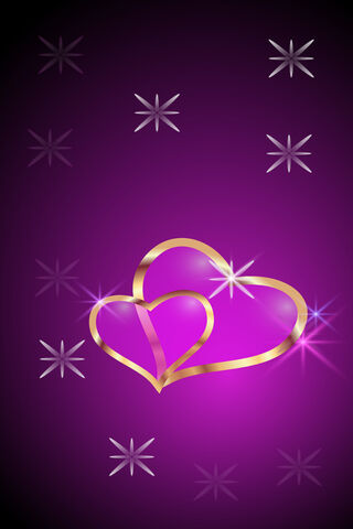 Radiant Love: The Pink Hart Glow 💖✨