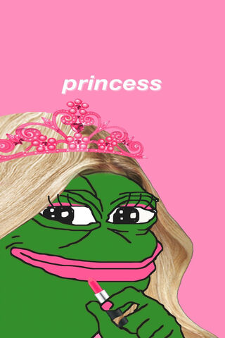Princess Pepe: A Royal Meme Transformation 👑🐸