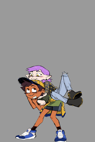 Adventures in the Boiling Isles: Lumity's Playful Bond 🌟