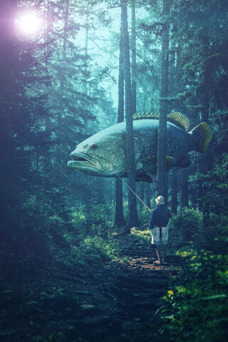The Enchanted Catch: A Fisherman's Dream 🎣✨
