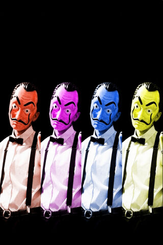 The Masked Heist: A Colorful Tribute to Casa De Papel 🎭💰