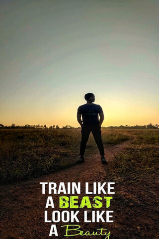 Unleash Your Inner Beast! 💪🌅
