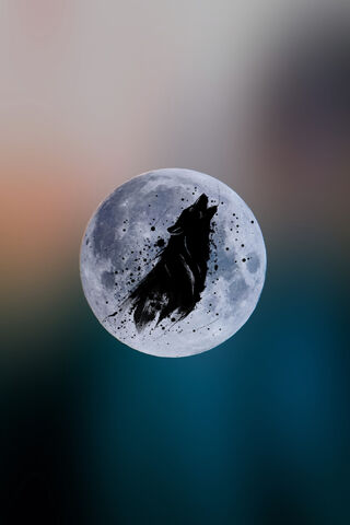 Lunar Serenade: The Howling Wolf