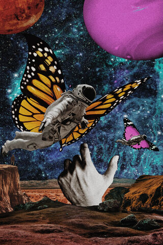 Cosmic Wings: The Journey of Change 🌌🦋