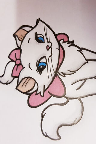 Marie the Charming Cat 🌸