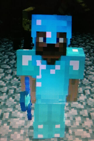 Steve's Shiny Adventure in Minecraft! ✨