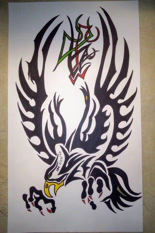Soaring Spirit: The Tribal Eagle