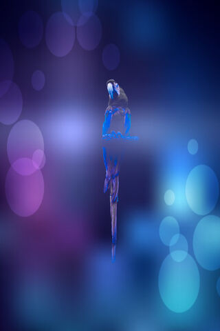 Birdie in a Dreamy Glow 🌈🦜