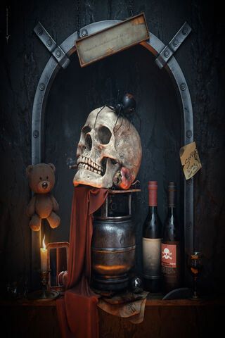 Whispers of the Abyss: A Dance with Mortality 💀🕯️
