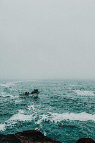 Journey Through the Mist 🌊🚤