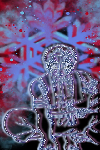 Akaza: The Frozen Fury ❄️🔥