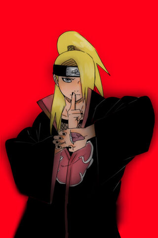 Deidara Manga (colored