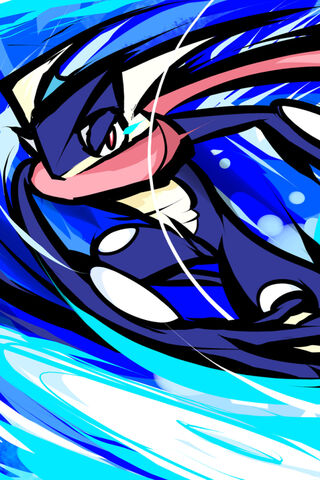 Greninja: The Water Ninja in Action! 🌊🐸