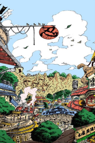 Konoha: The Hidden Leaf Village 🌿🏯