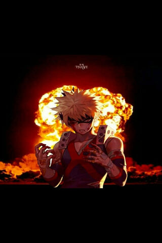 Explosive Power: Katsuki Bakugou Unleashed! 💥
