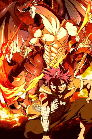 Natsu Dragneel: The Fire Dragon Slayer Unleashed! 🔥🐉