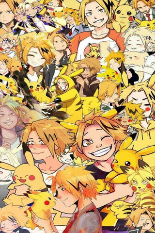 Pikachu's Thunderous Adventure with Kaminari ⚡️🐾