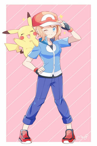 Serena's Adventure with Pikachu! 🌟
