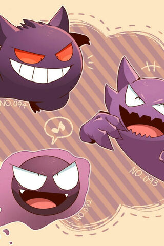 Ghostly Mischief: The Haunting Charm of Gastly! 👻✨