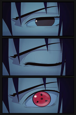 The Awakening of Power: Sasuke Uchiha's Sharingan