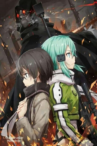 Sinon: The Fearless Sniper of Gun Gale Online 🎯💥