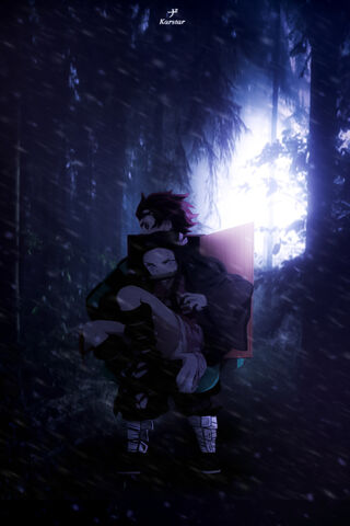 Siblings in the Shadows: Tanjiro and Nezuko's Bond