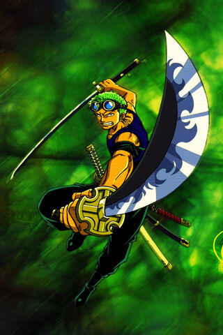 Zoro: The Fearless Swordsman of the Sea! ⚔️🌊