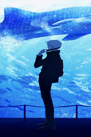 Beneath the Waves: A Sorcerer's Reflection 🌊✨