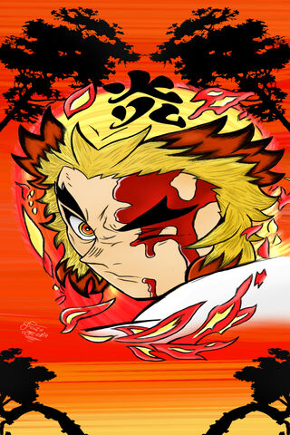 Flame of the Hashira: Kyojuro Rengoku Ignites the Spirit! 🔥