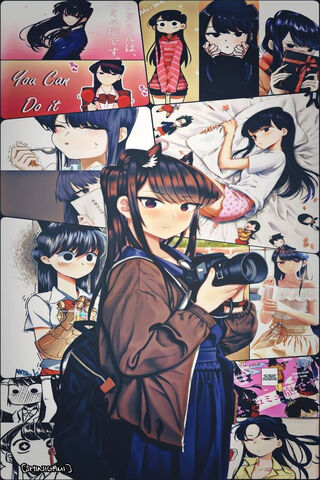 Anime Komi Cant Communicate HD Wallpaper by obsesseduwu