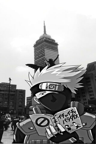 Kakashi's Urban Adventure 📚🏙️