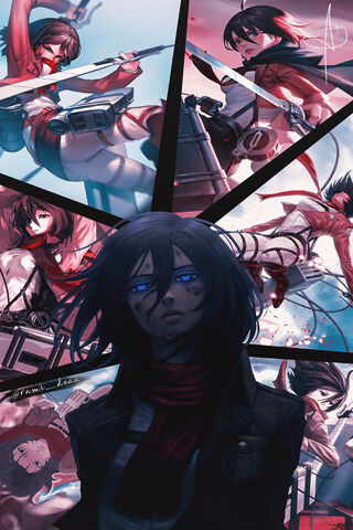 Mikasa: The Unyielding Warrior of Humanity ⚔️💪